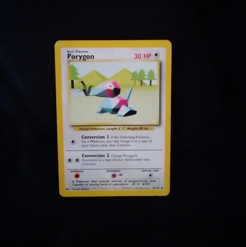Pokémon card vintage